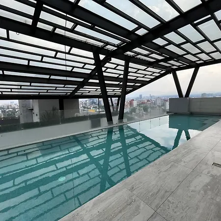 Apartment In La Roma, Pool&Gym